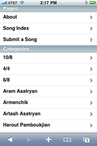 iPhone Index